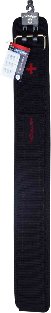 Harbinger Gym Exercise Belt 4 inch Nylon Belt S - Black