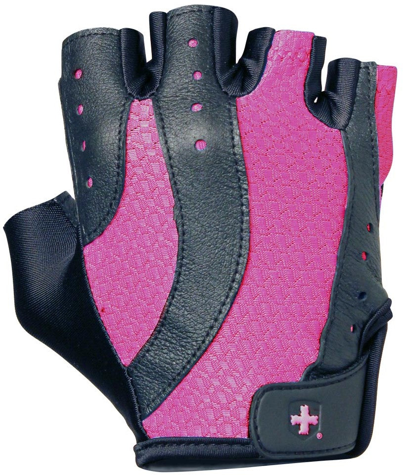 Harbinger Gym Exercise Glove Pro Wash & Dry - Black/Pink - 361491