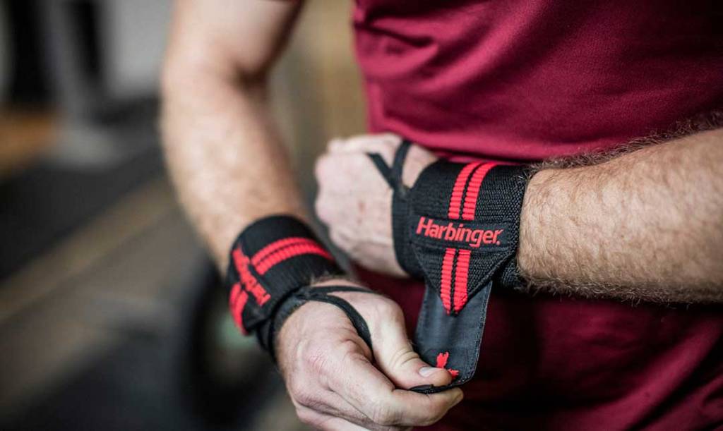 Harbinger Red Line Wrist Wrap - Red / Black