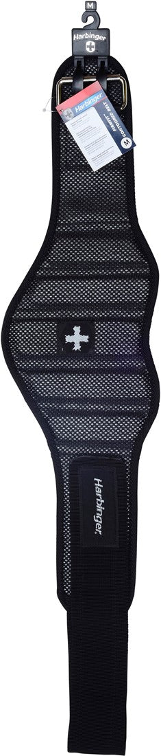 Harbinger Gym Exercise Belt Firm Fit Contoured Belt - Black - 360500