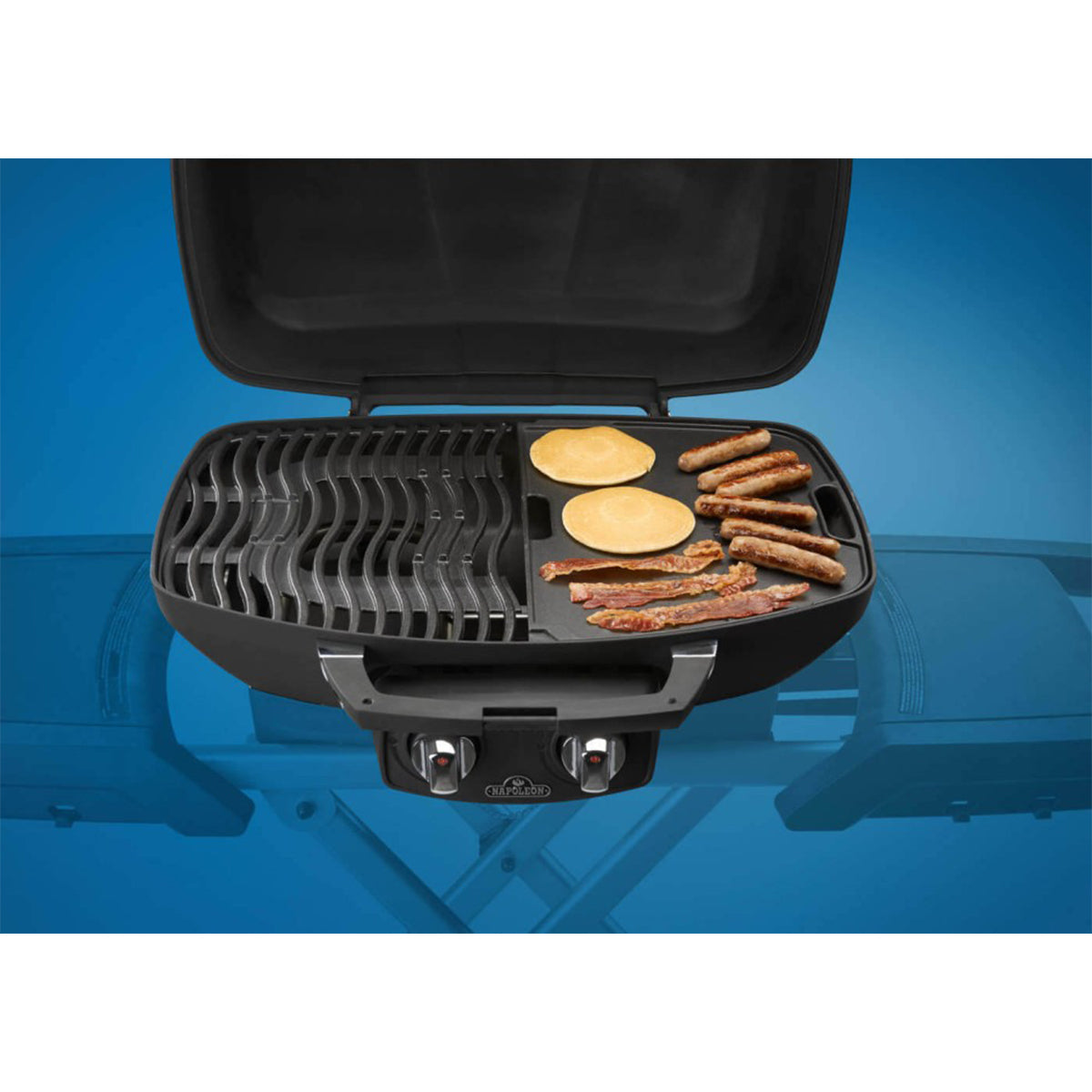 Napoleon Cast iron reversible griddle for all travel QTM  285 Series