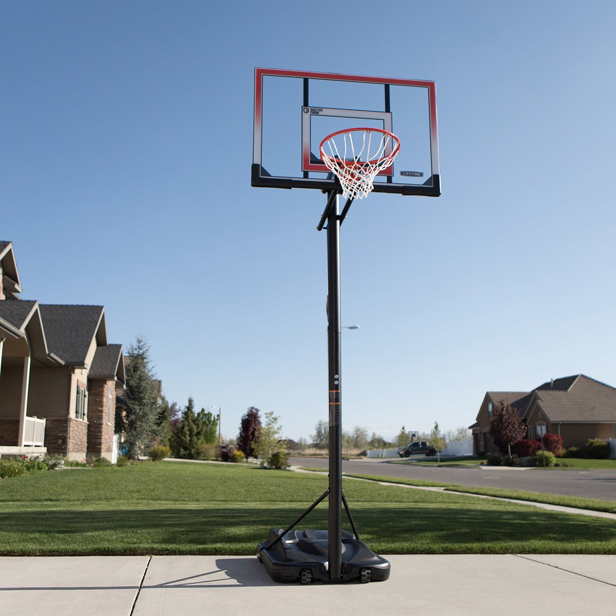 Lifetime Basketball,XL Portable, Action Grip, Slam it 71566