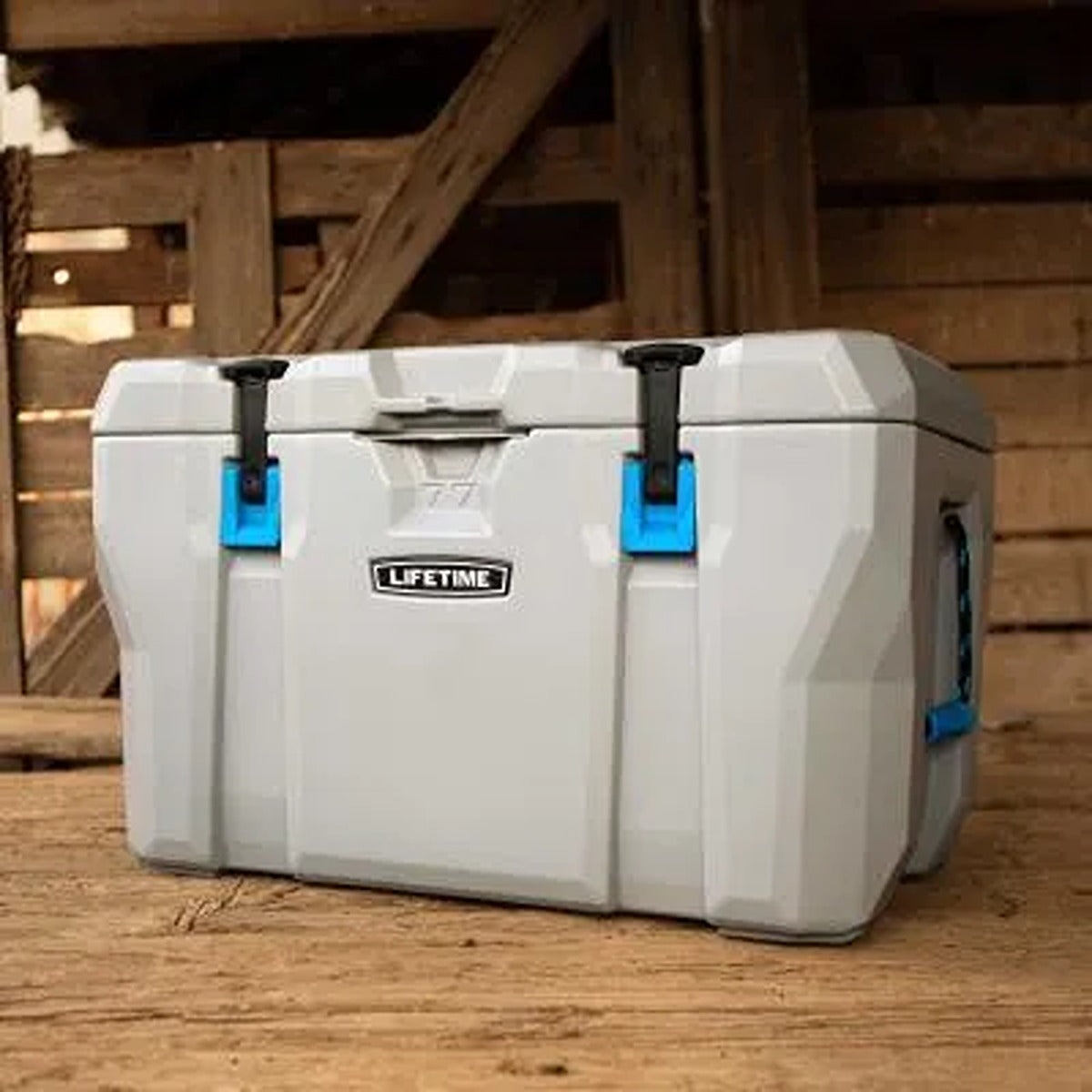 Lifetime Cooler, 77 Quart, Boulder Gray