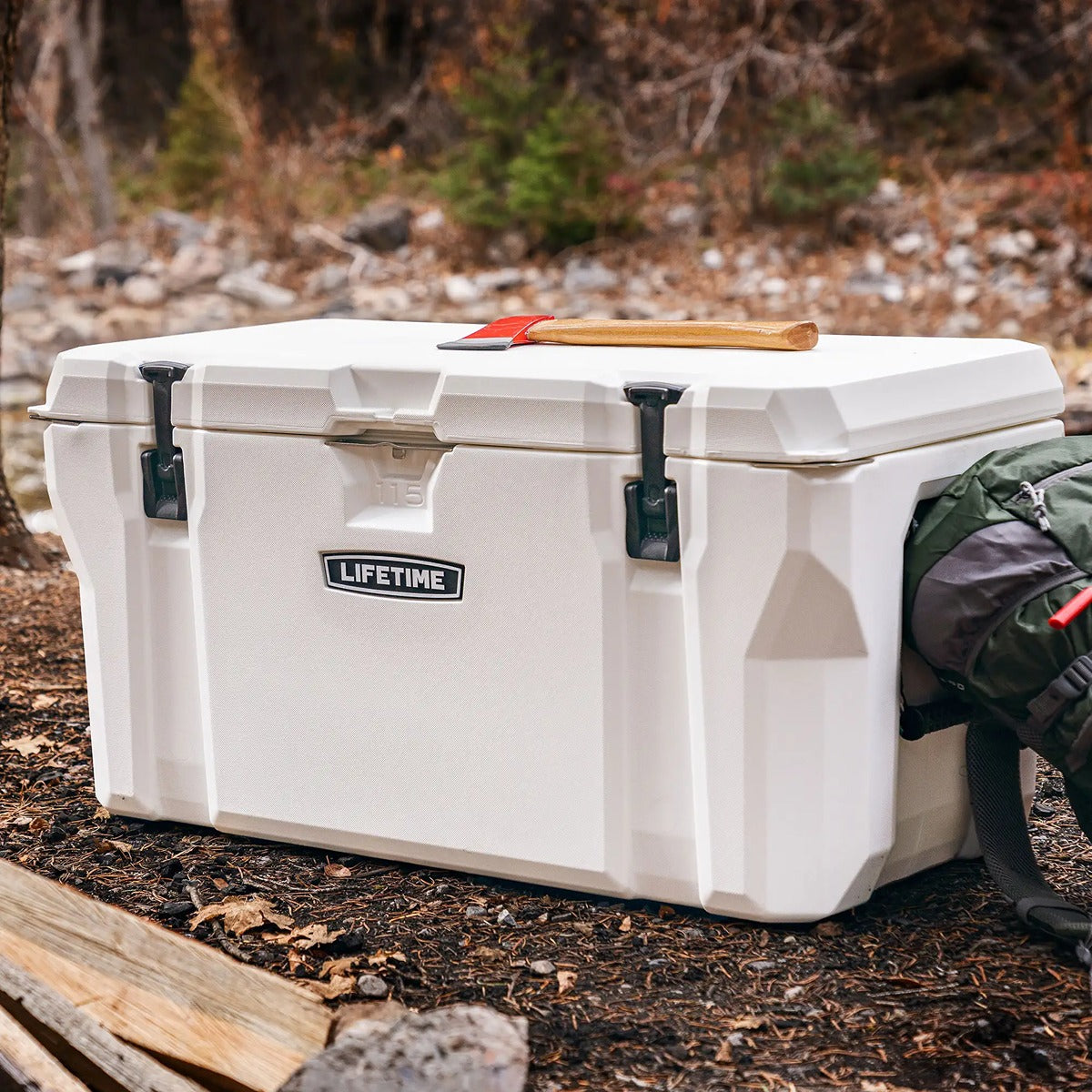 Lifetime Cooler, 115 Quart, Arctic White