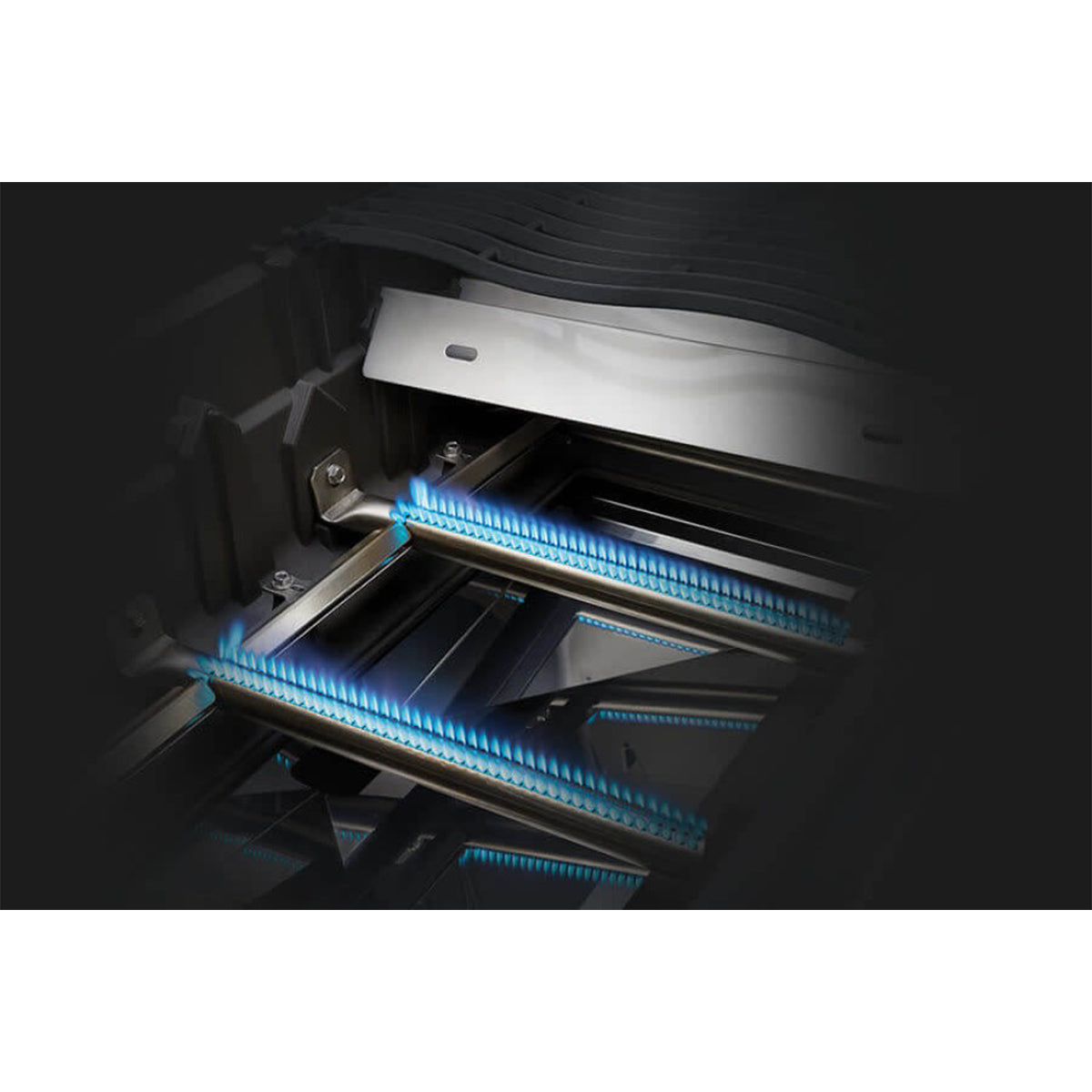 Napoleon Legend 425 Propane Gas Grill with Range Side Burner, Black