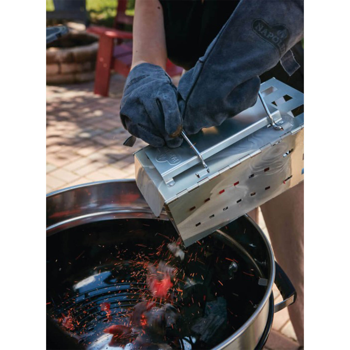 Napoleon KETTLE 22" CHARCOAL BLK CAR