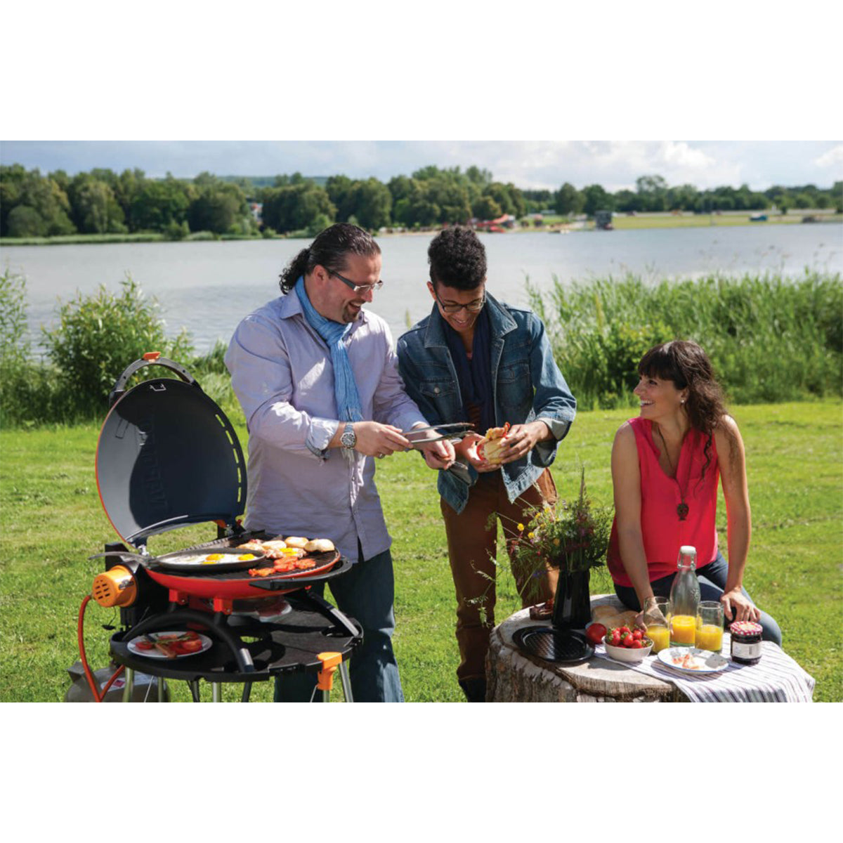 Napoleon TRAVELQ? 2225 Portable Grill Orange