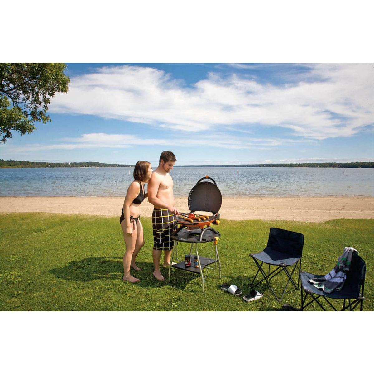 Napoleon TRAVELQ? 2225 Portable Grill Orange