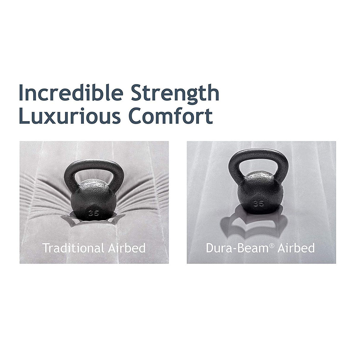 Intex Durabeam Queen Pillow Rest Airbed W/E.Pump(152X203X42)