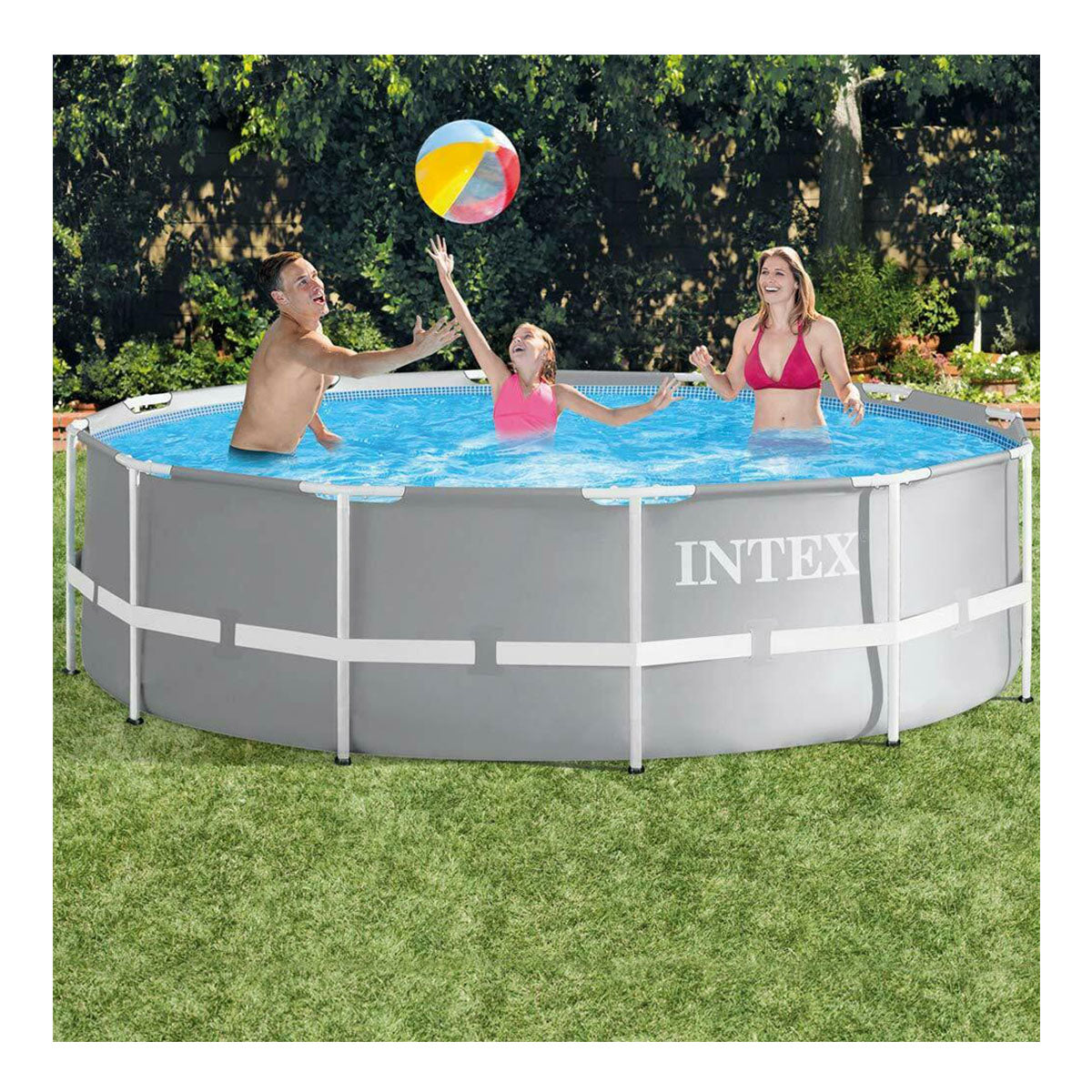 Intex Prism Framepool W/Pump (366X99)