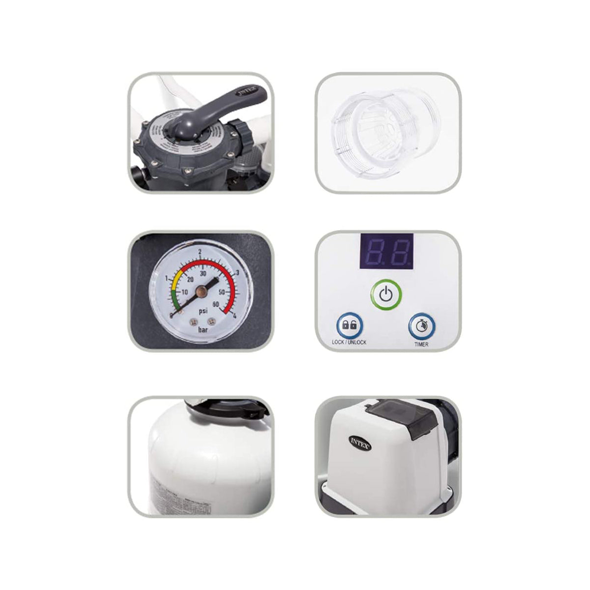 Intex Sand Filter Pump 1200 GPH