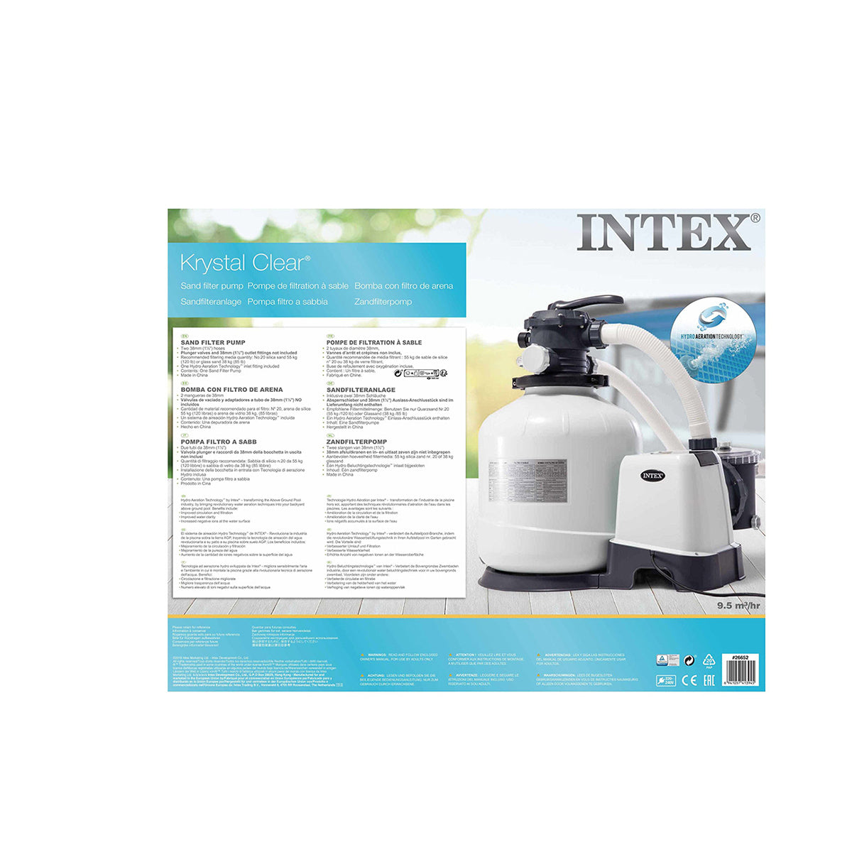 Intex Sand Filter 3200BPH
