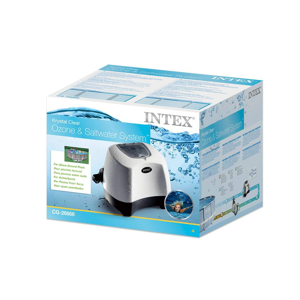 Intex Krystal Clear Ozone andSaltwater System 230v