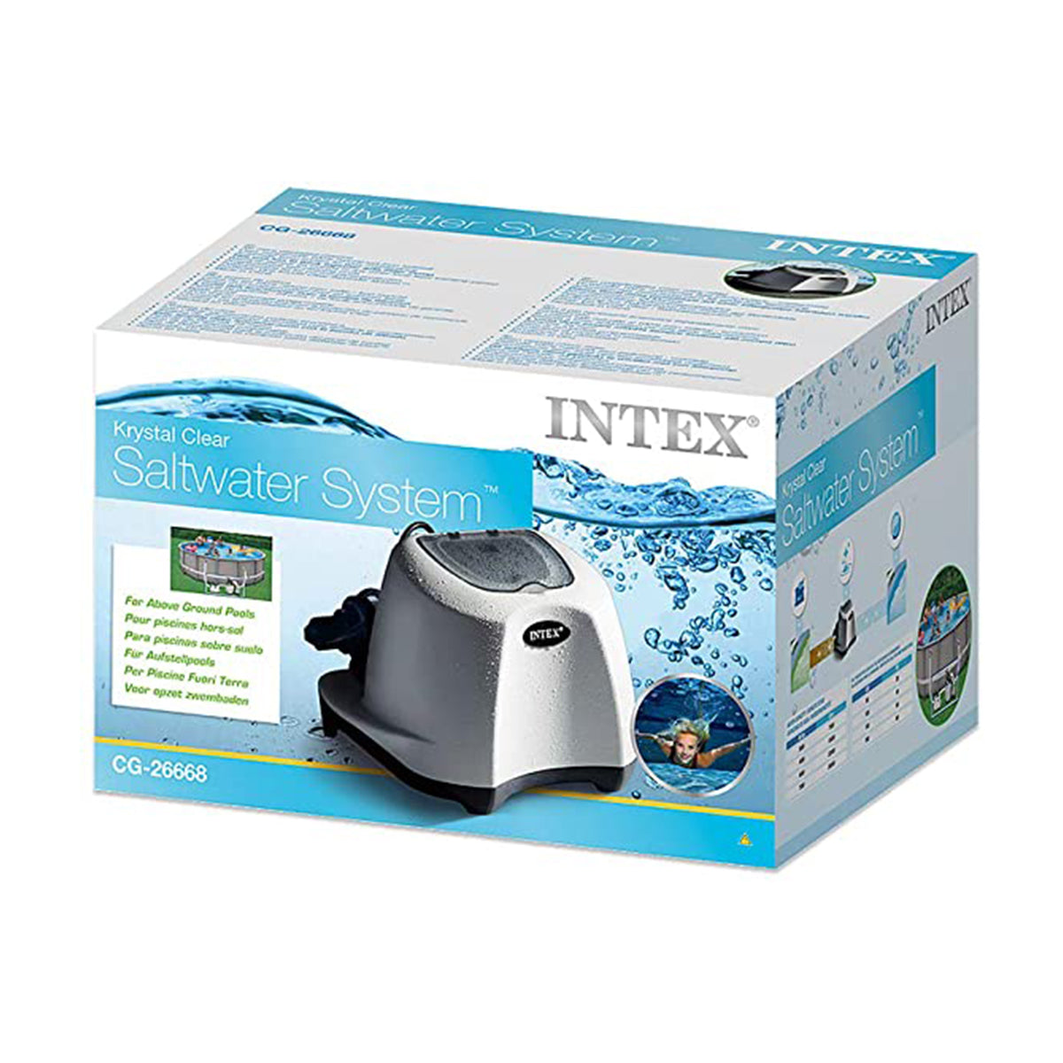 Intex Pool Sanitation Krystal Clear Saltwater System up to 26500 ltrs