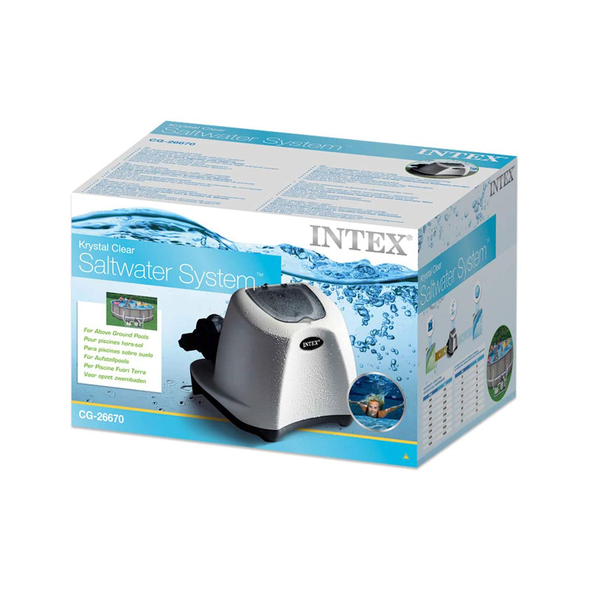 Intex Pool Sanitation Krystal Clear Saltwater System 230V