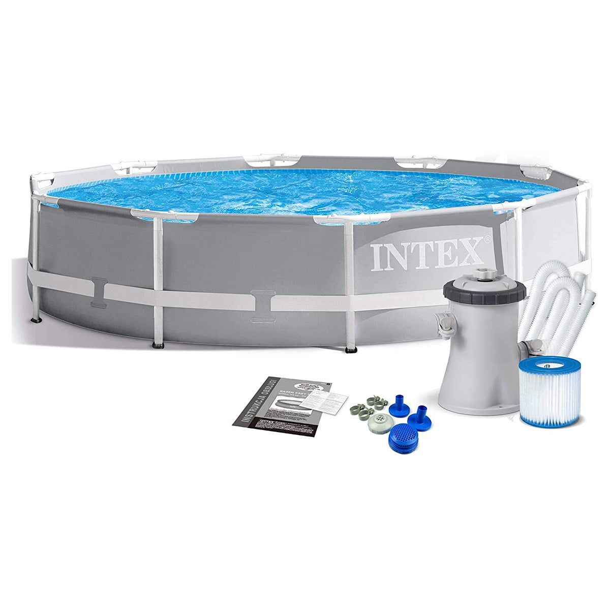 Intex Prism Frame Ground Pool Round 3.05m*76cm