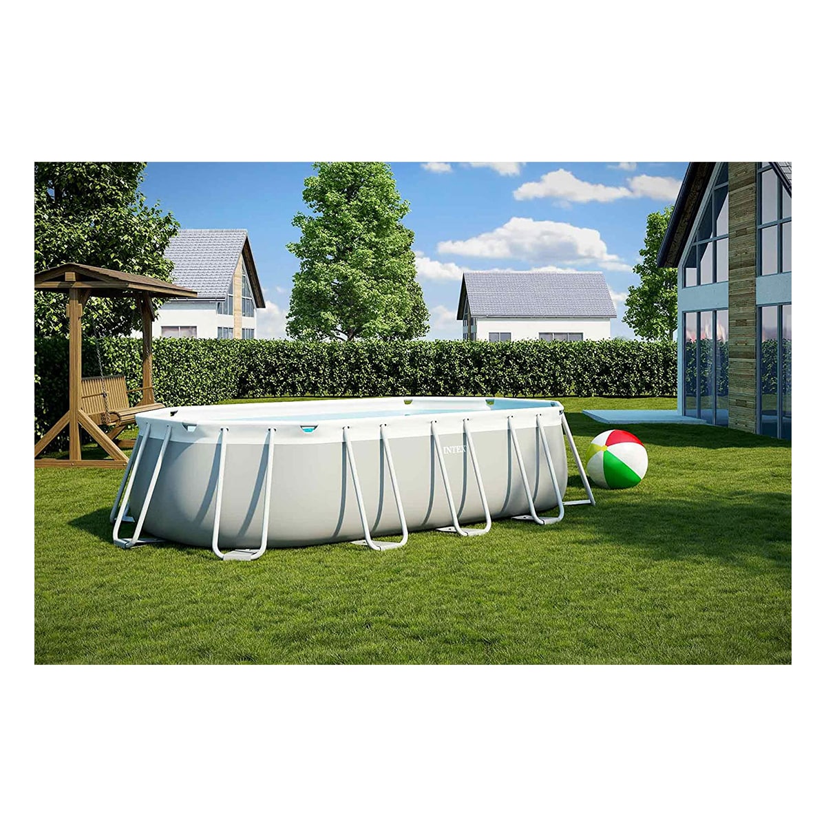 Intex Prism Frame Oval Swimming Pool
