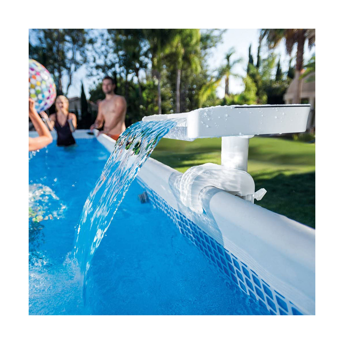 Intex Waterfall with Multi-Coloured LED Lights 28090