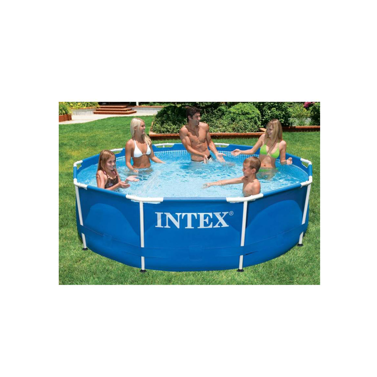 Intex Metal Frame Pool Set - 305cm*76cm (28200)