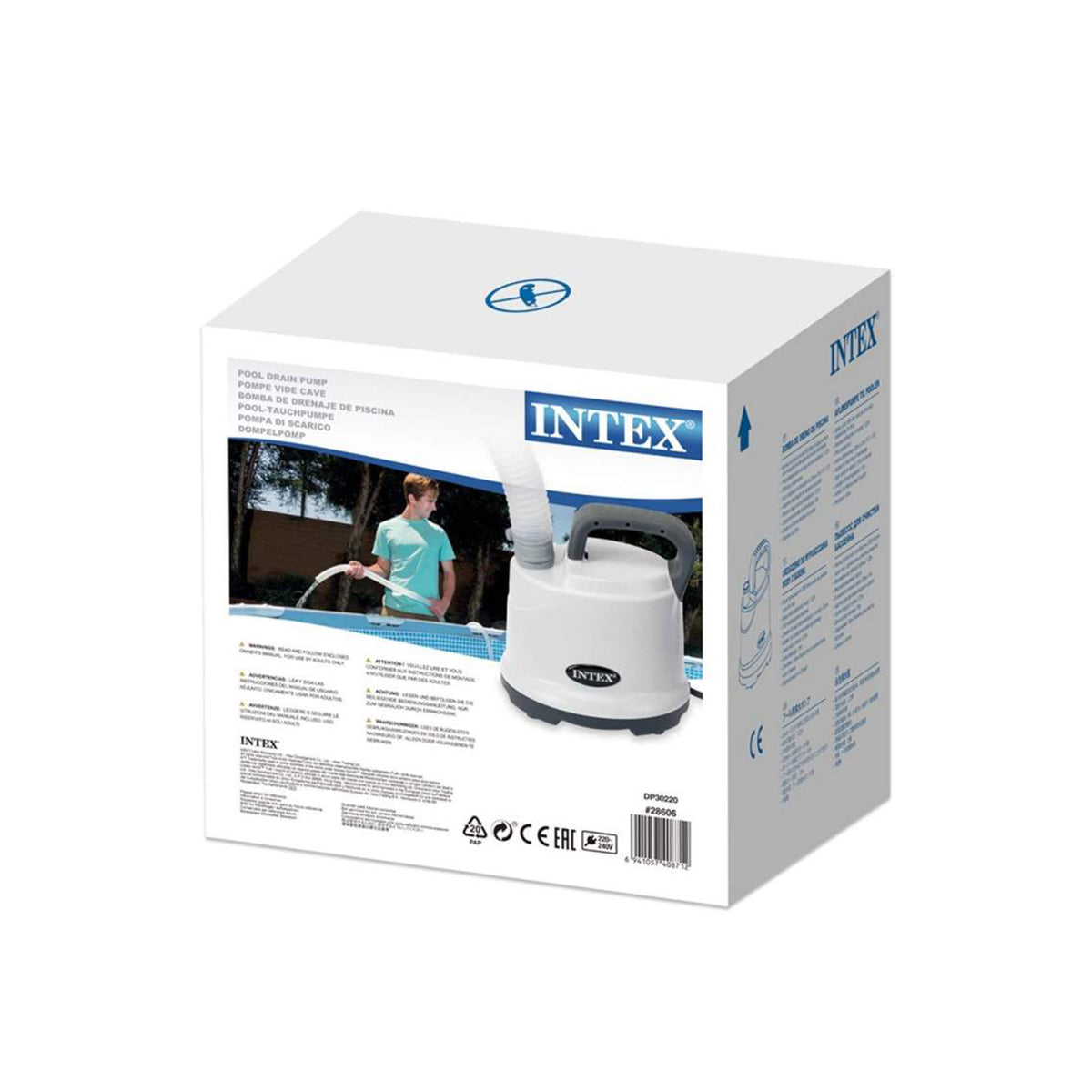 Intex Drainage Pump for Pumping Water from the Pool - 28606