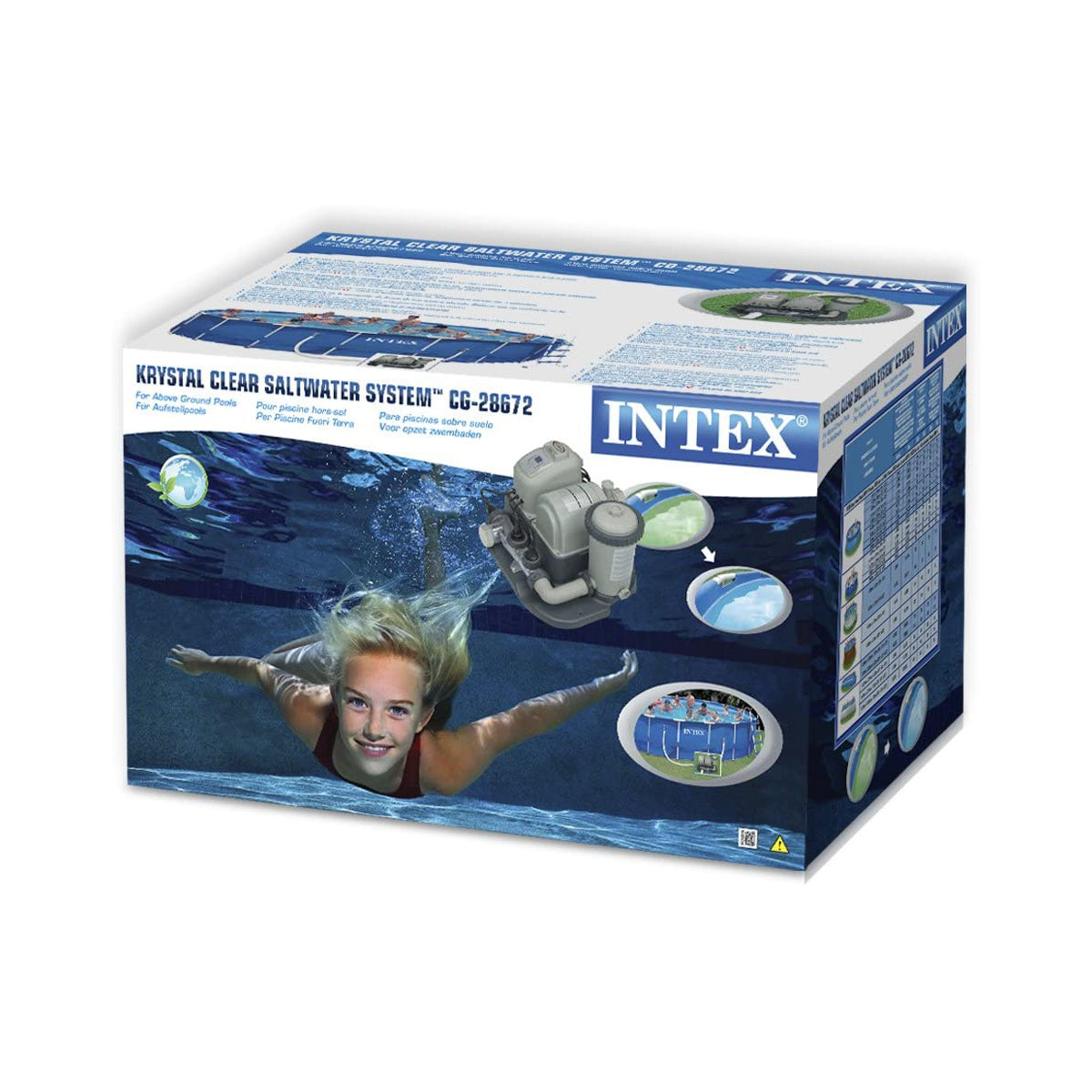 Intex Cartridge Water Filter Pump System