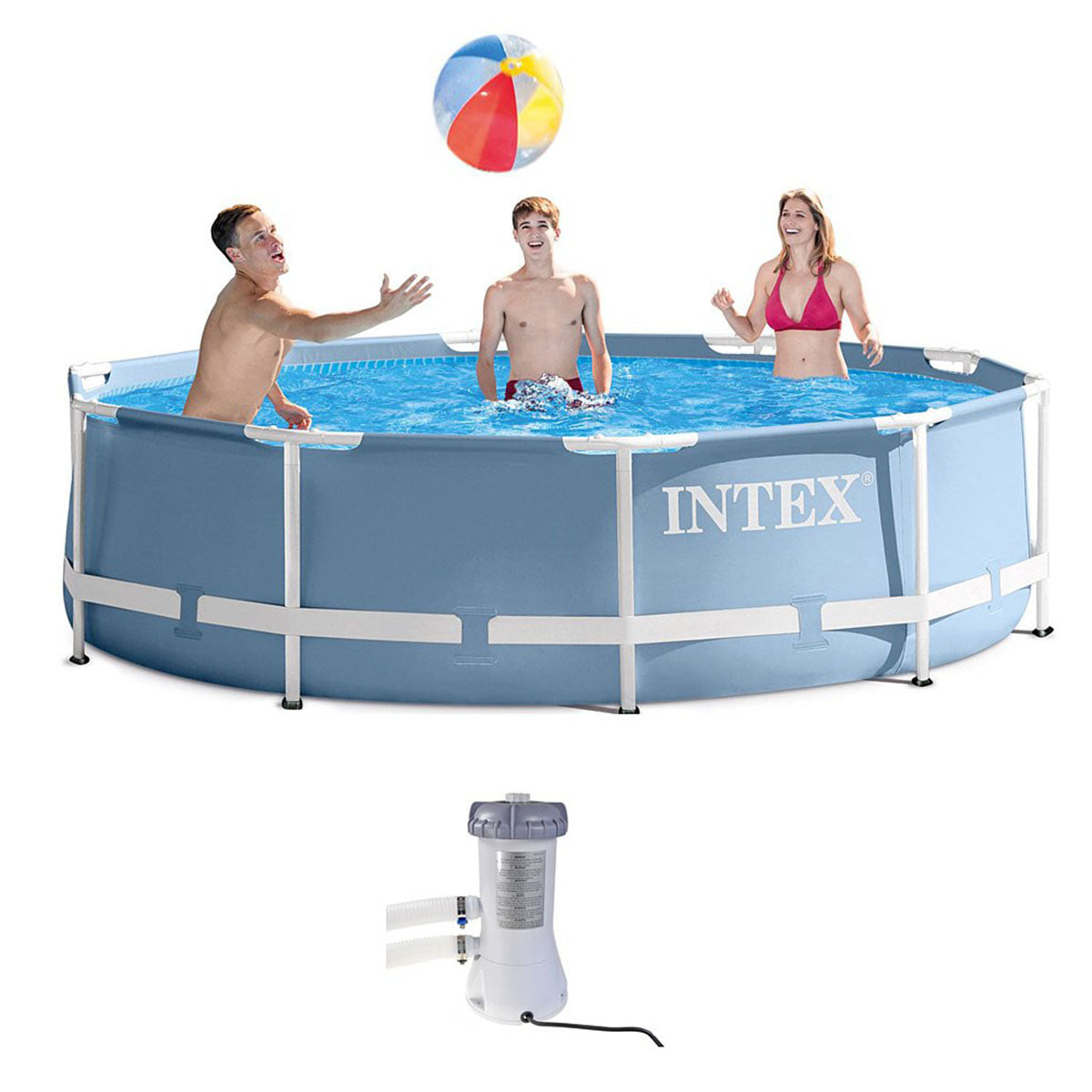 Intex Prism Framepool W/Pump(366X76) - 26712