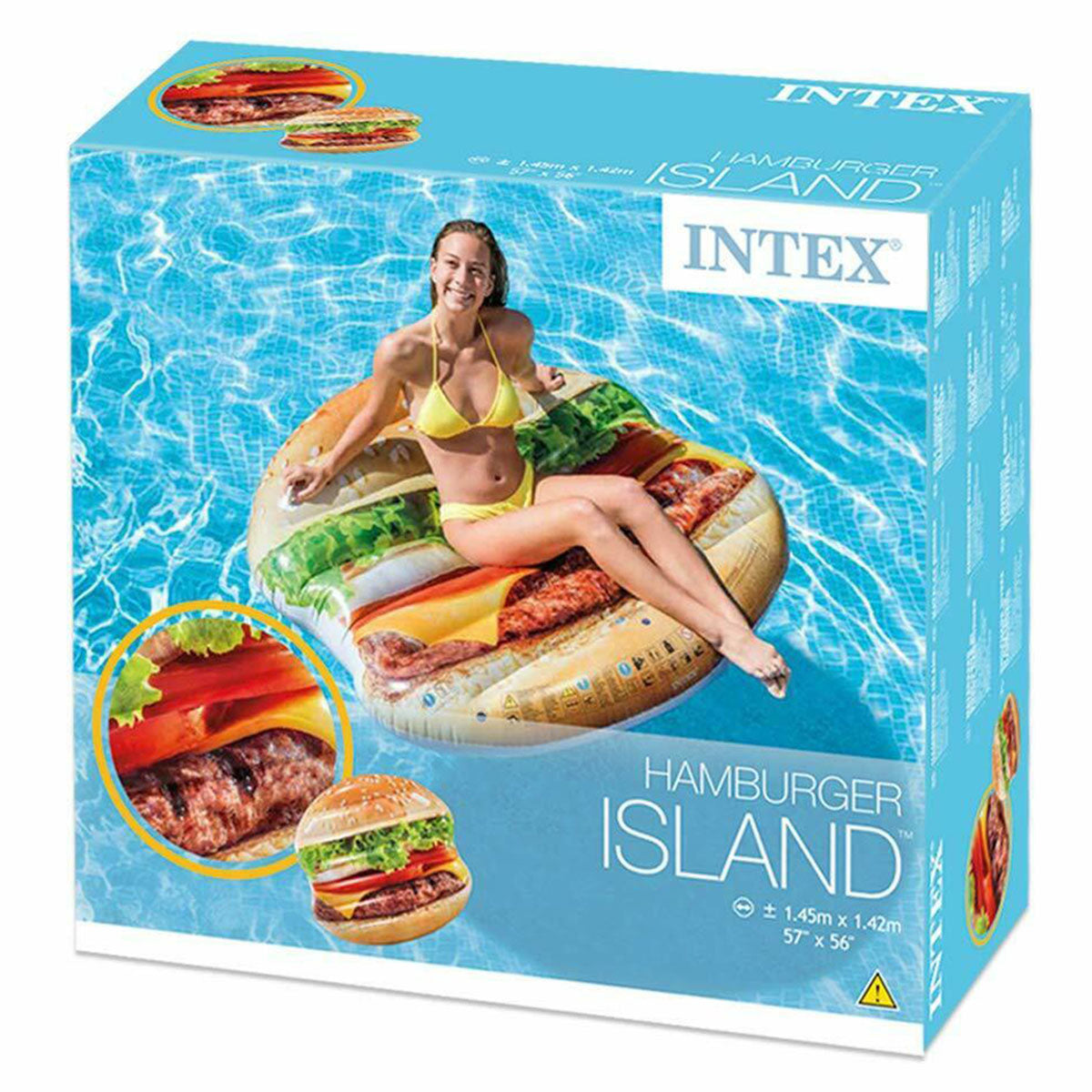 Intex Hamburger Island
