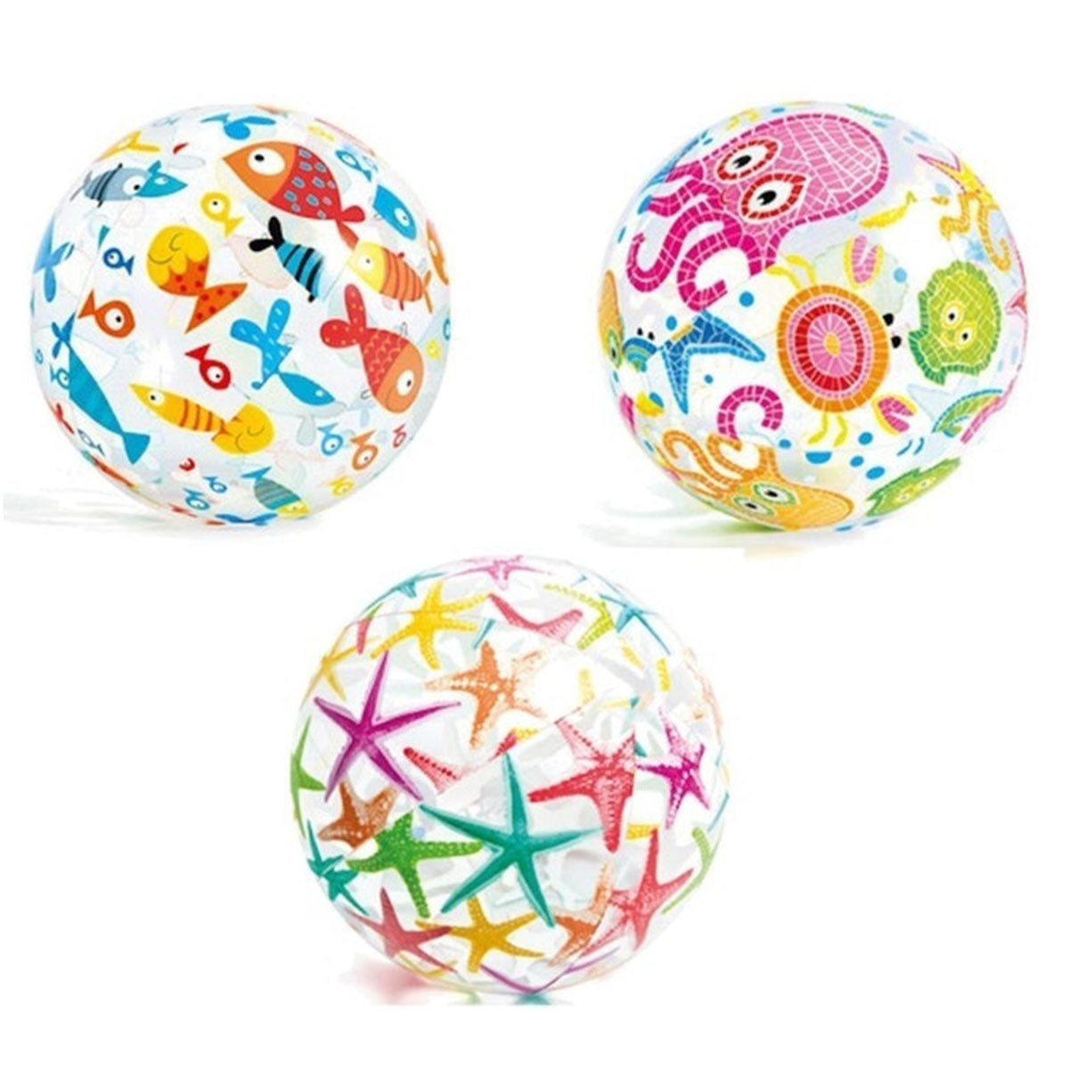 Intex Lively Print Ball (51Cm)Age 3+