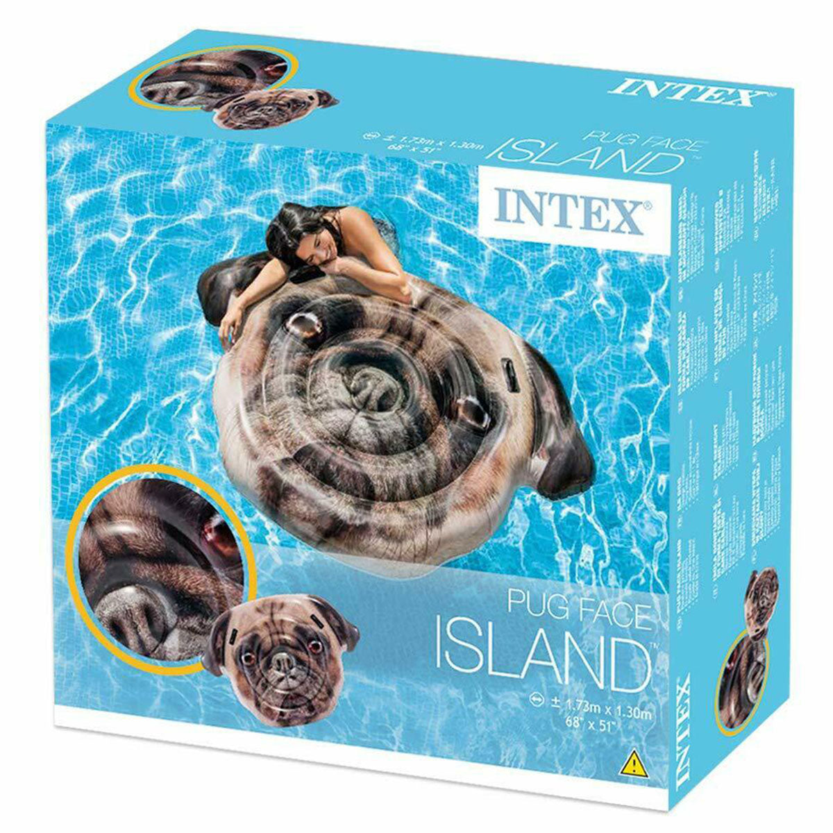 Intex Pug Face Island