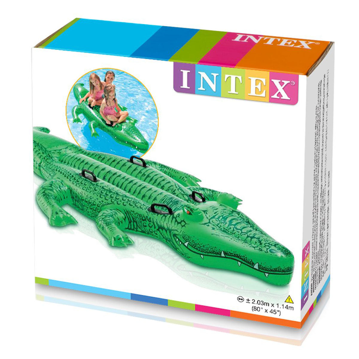 Intex Giant Gator Ride On Age +