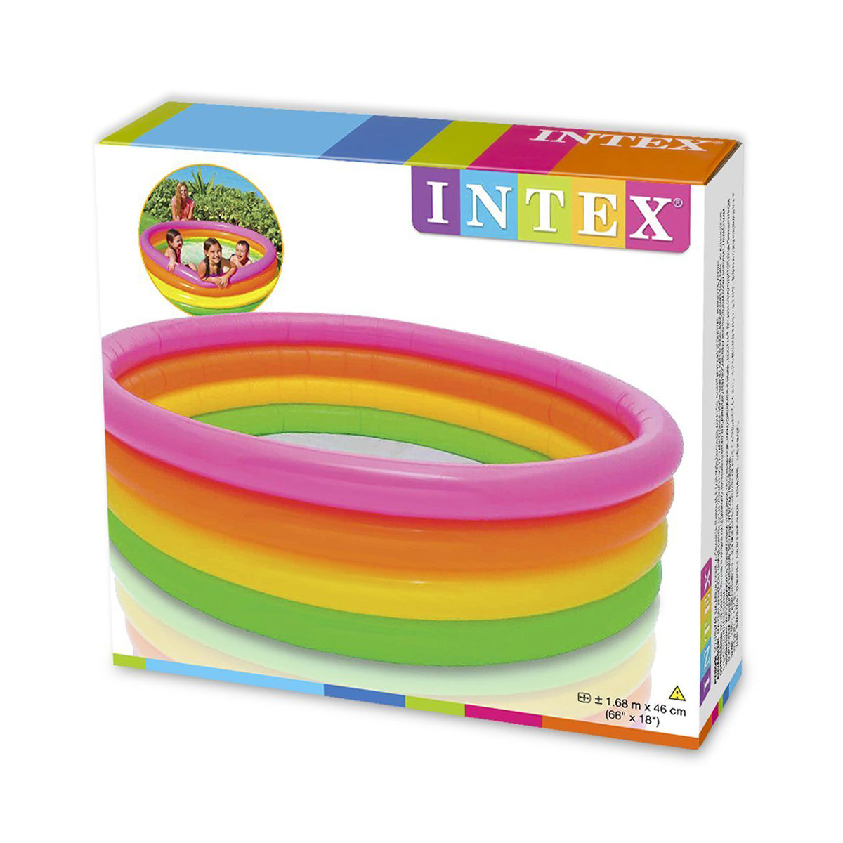 Intex Kids Flaming SunSet Glow Pool