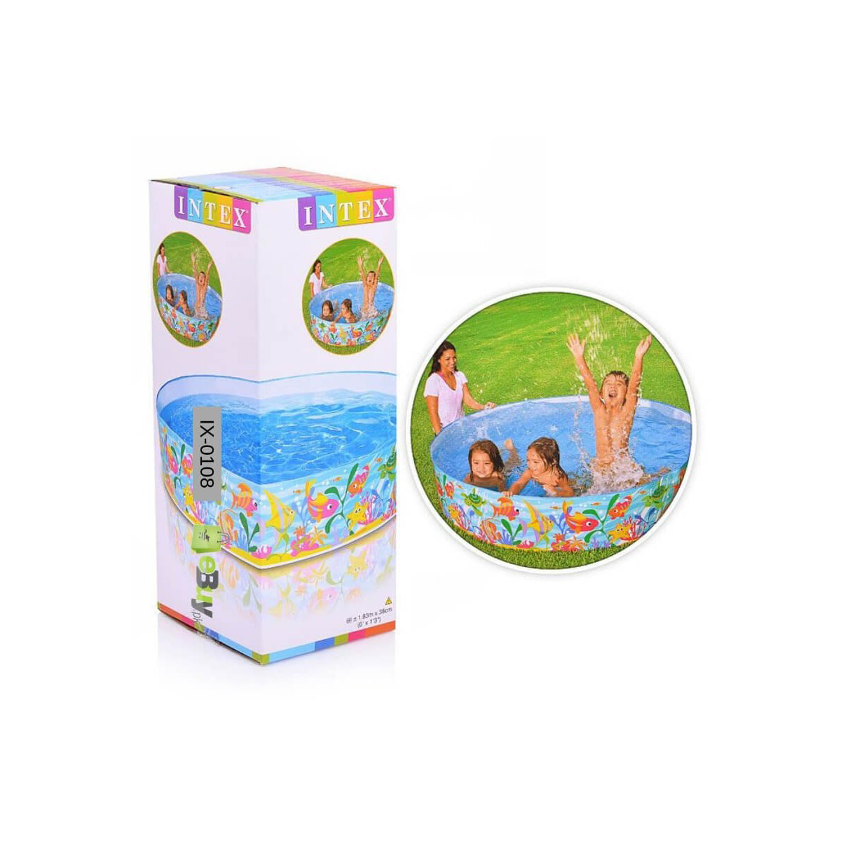 Intex Ocean Play Snapset Pool 183cm*38cm
