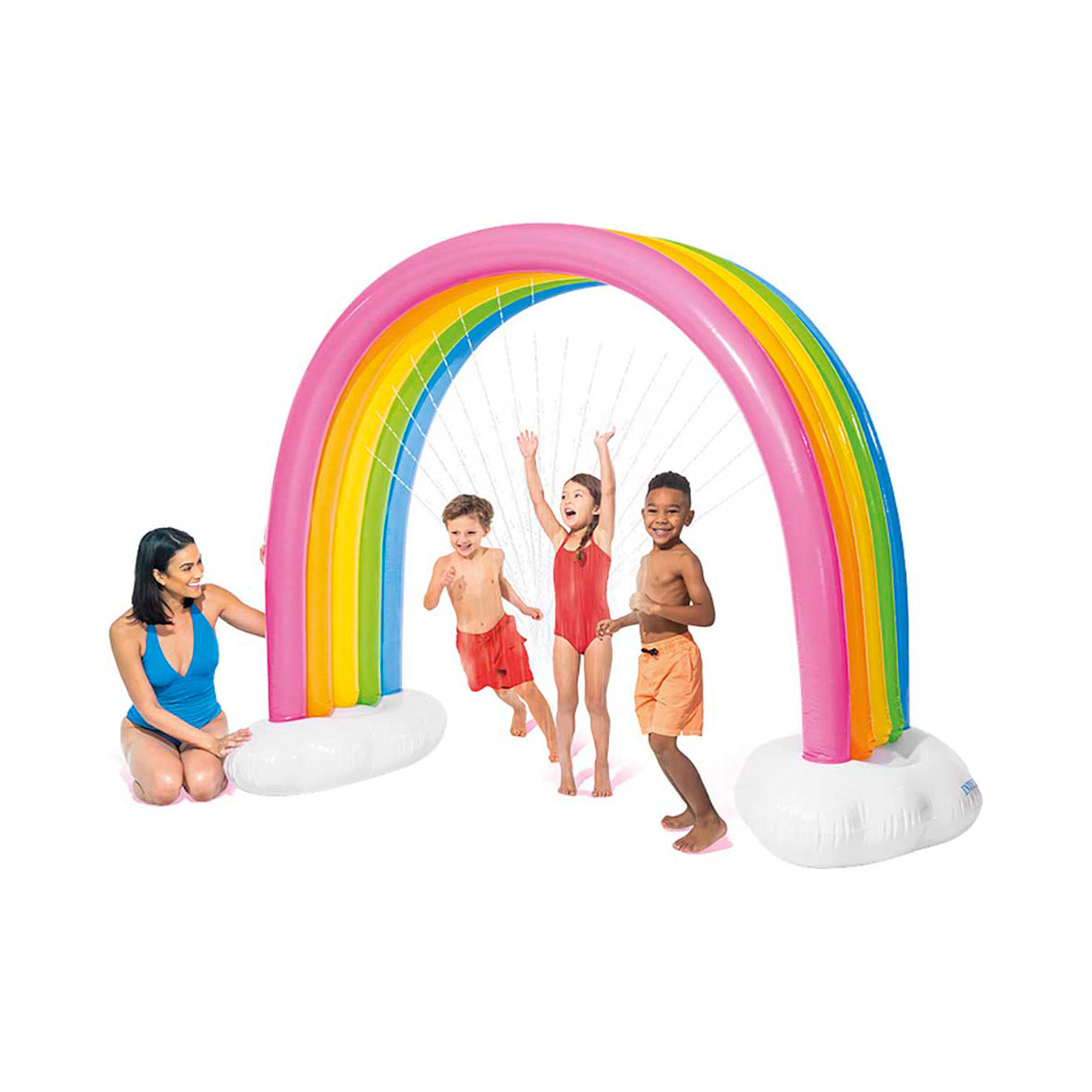 Intex Inflatable Rainbow Cloud Outdoor Sprinkler Ages 3 & Up