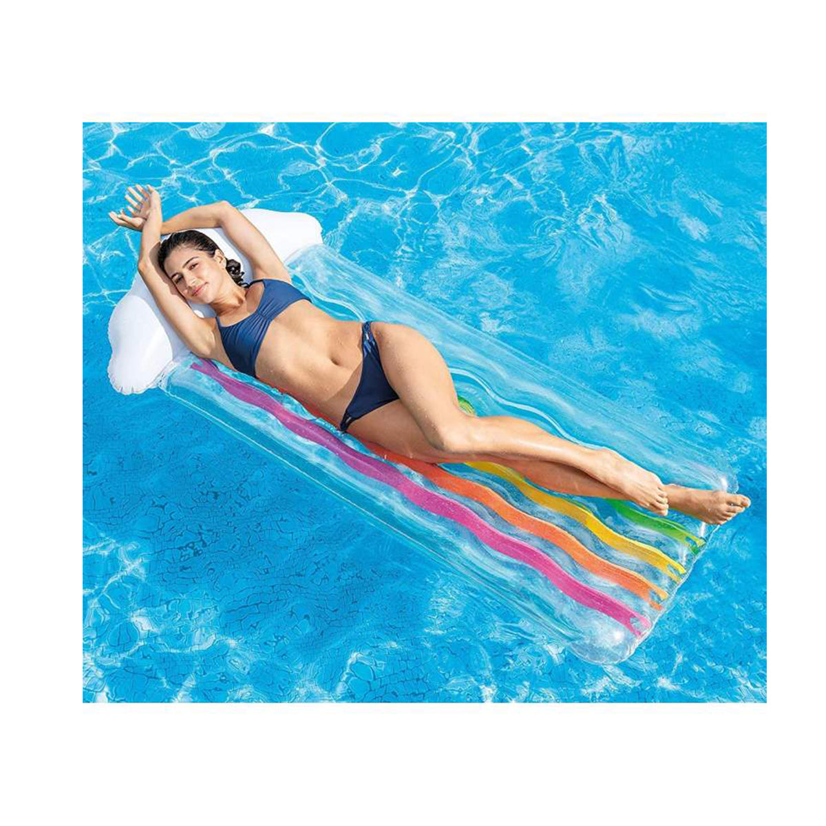Intex Air Mattress for Swimming Rainbow Cloud 180 * 86 cm