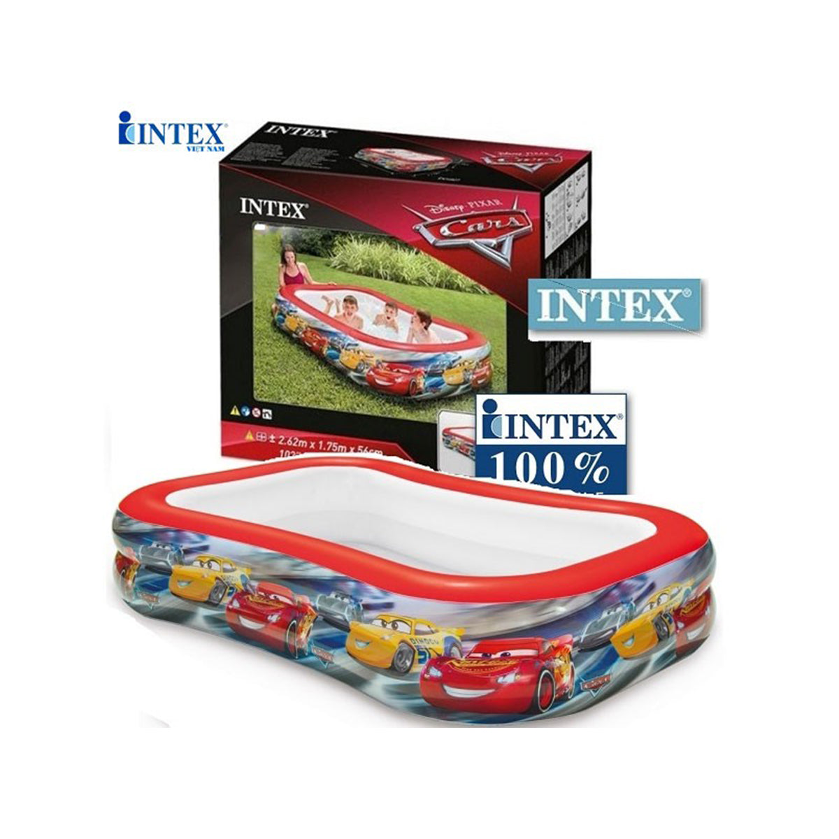 Intex Childrens Car Swimming Pool