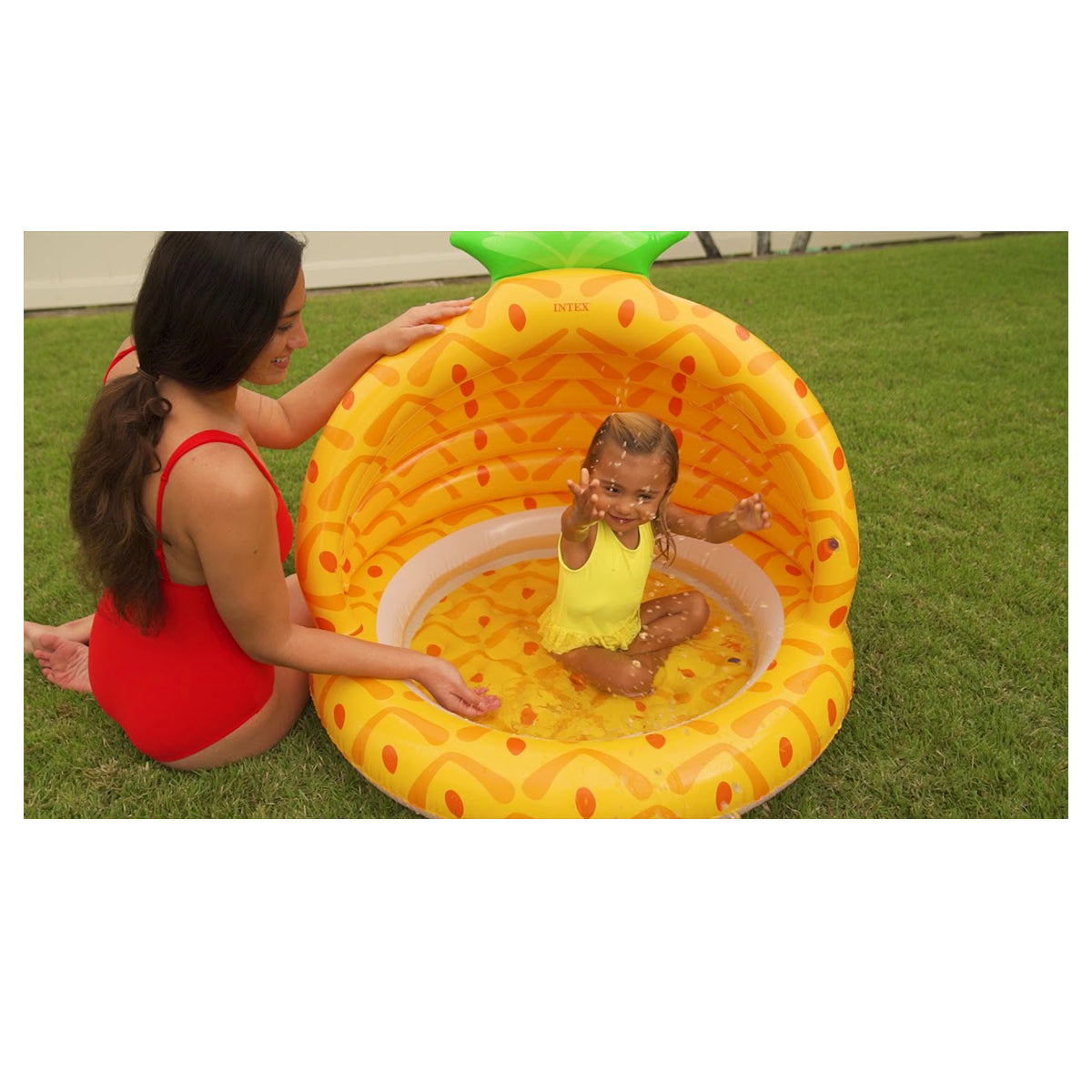 Intex Pineapple Baby Pool 102cm*94cm