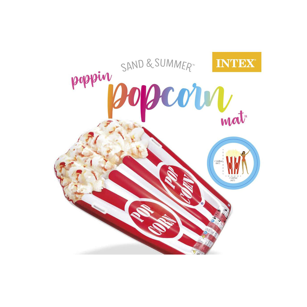 Intex Popcorn Swim Mat