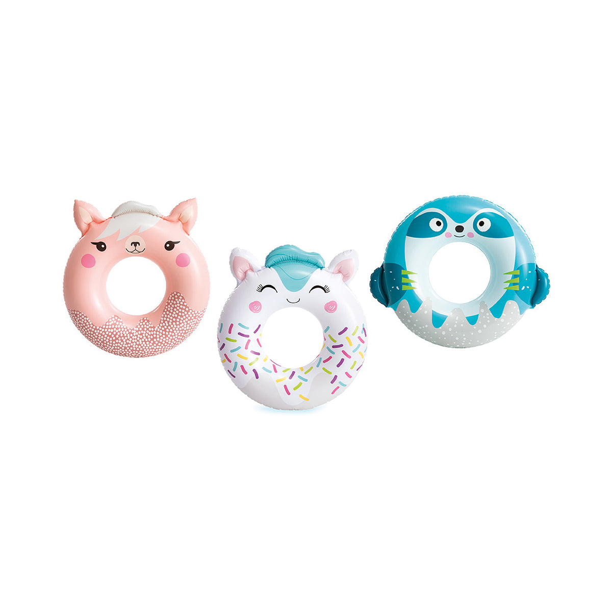 Intex Cute Cartoon Inflatable Tube 76cm