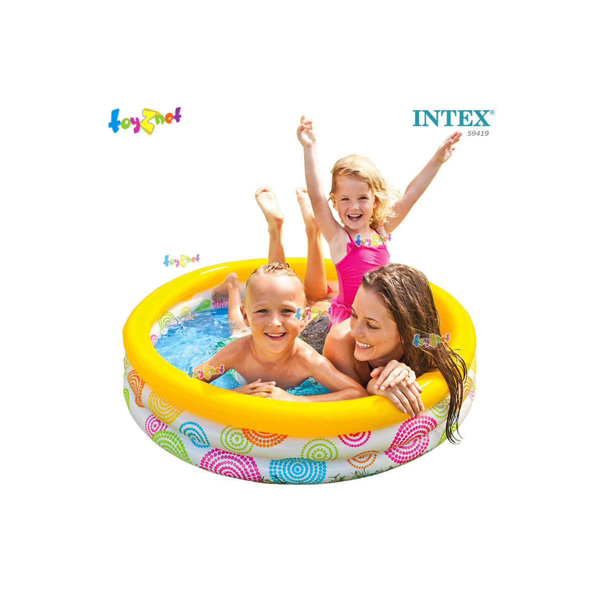 Intex Wild Geometry Color Wave Pool