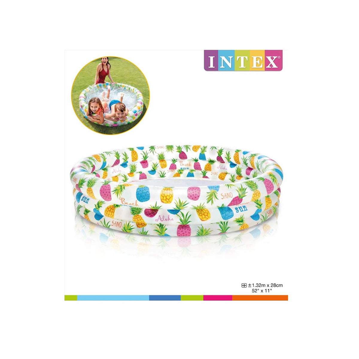 Intex Inflatable Childrens Fishbowl Pool
