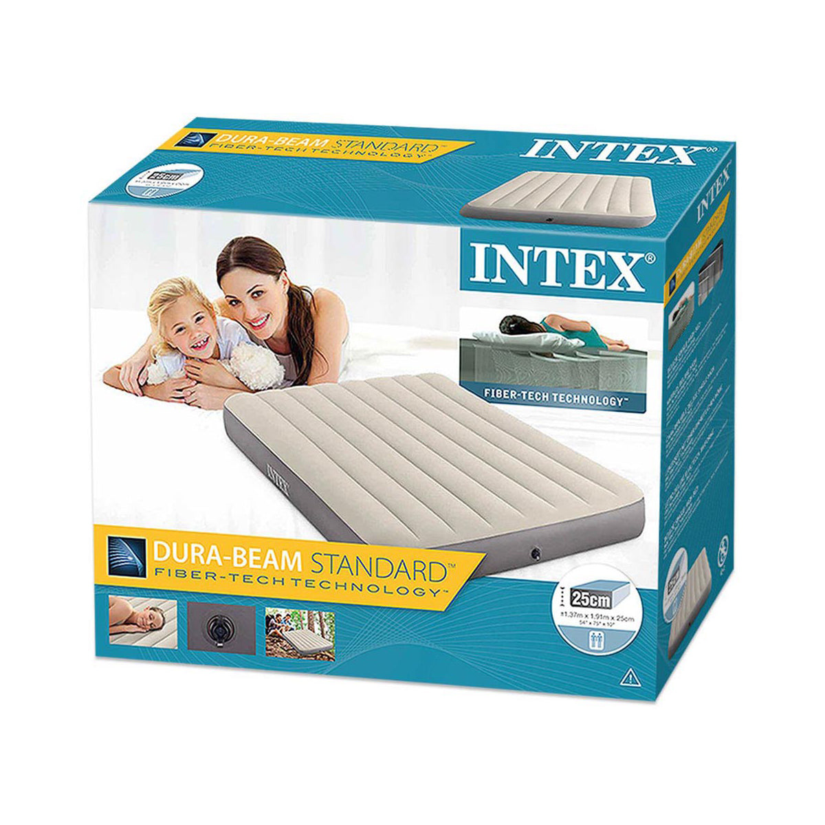 Intex Deluxe Single High Airbed