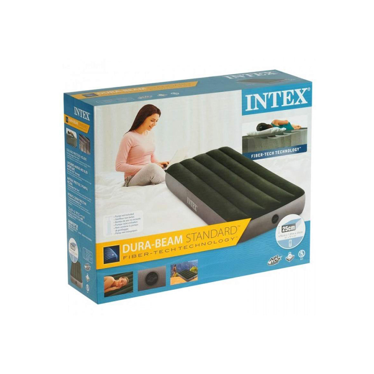 Intex Twin Dura-Beam Airbed 76cm*1.91m*25cm