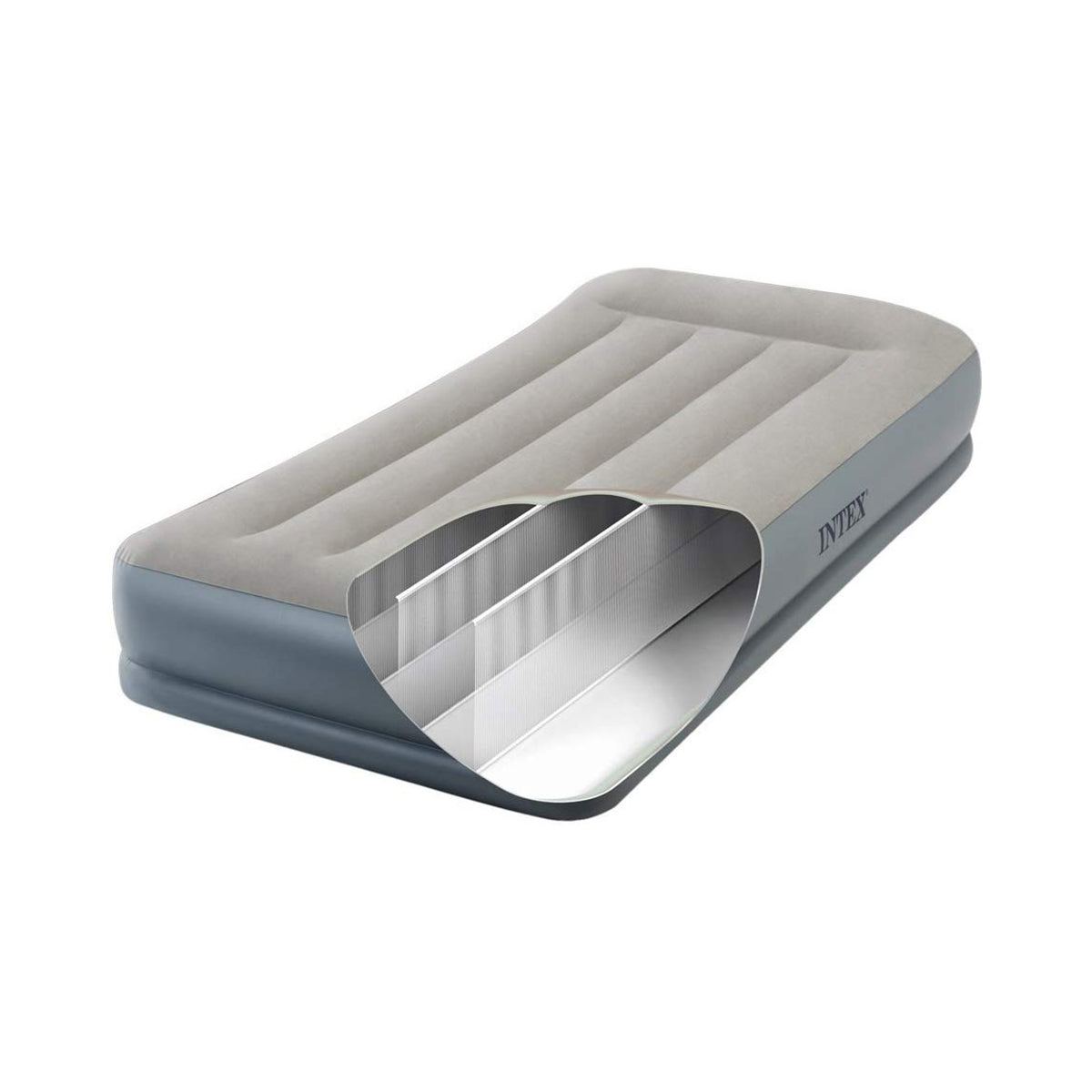 Intex Twin Pillow Rest Mid-Rise Airbed