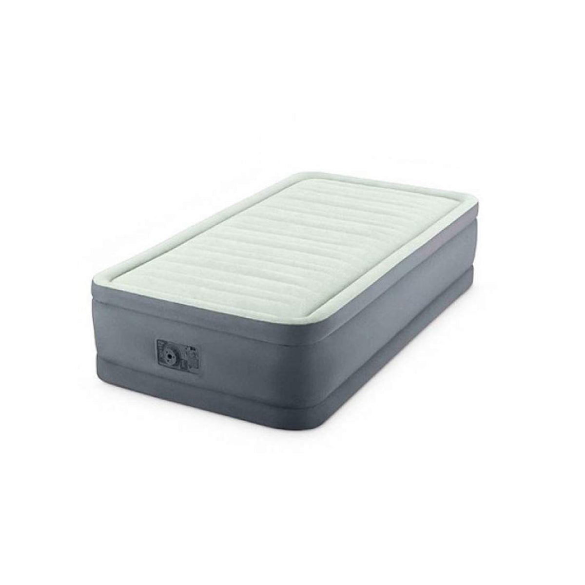 Intex Luxury Premium Vinyl Raised Mattress With Built In Electric Pump