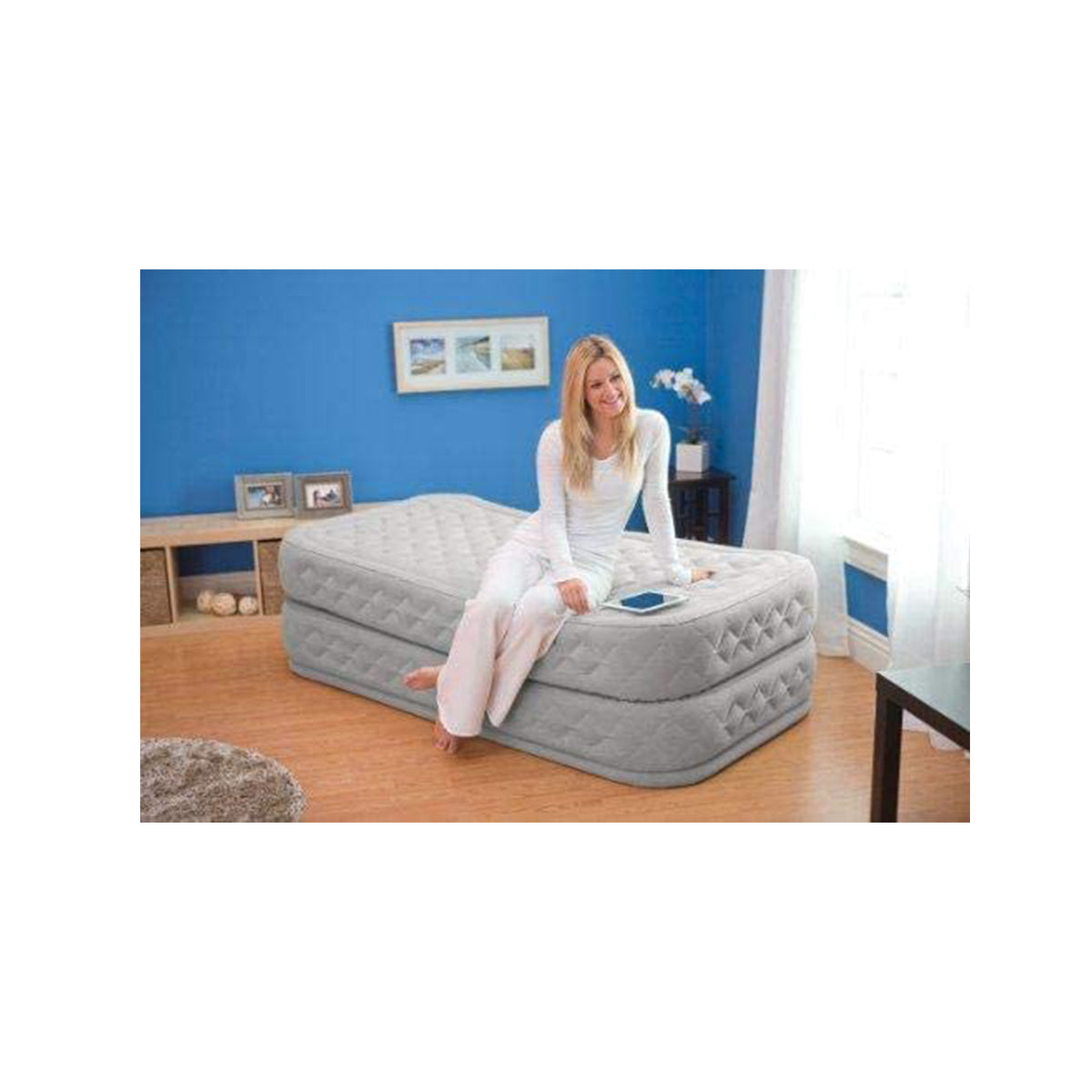 Intex Supreme Fiber Single Bed Mattress with Internal Pump