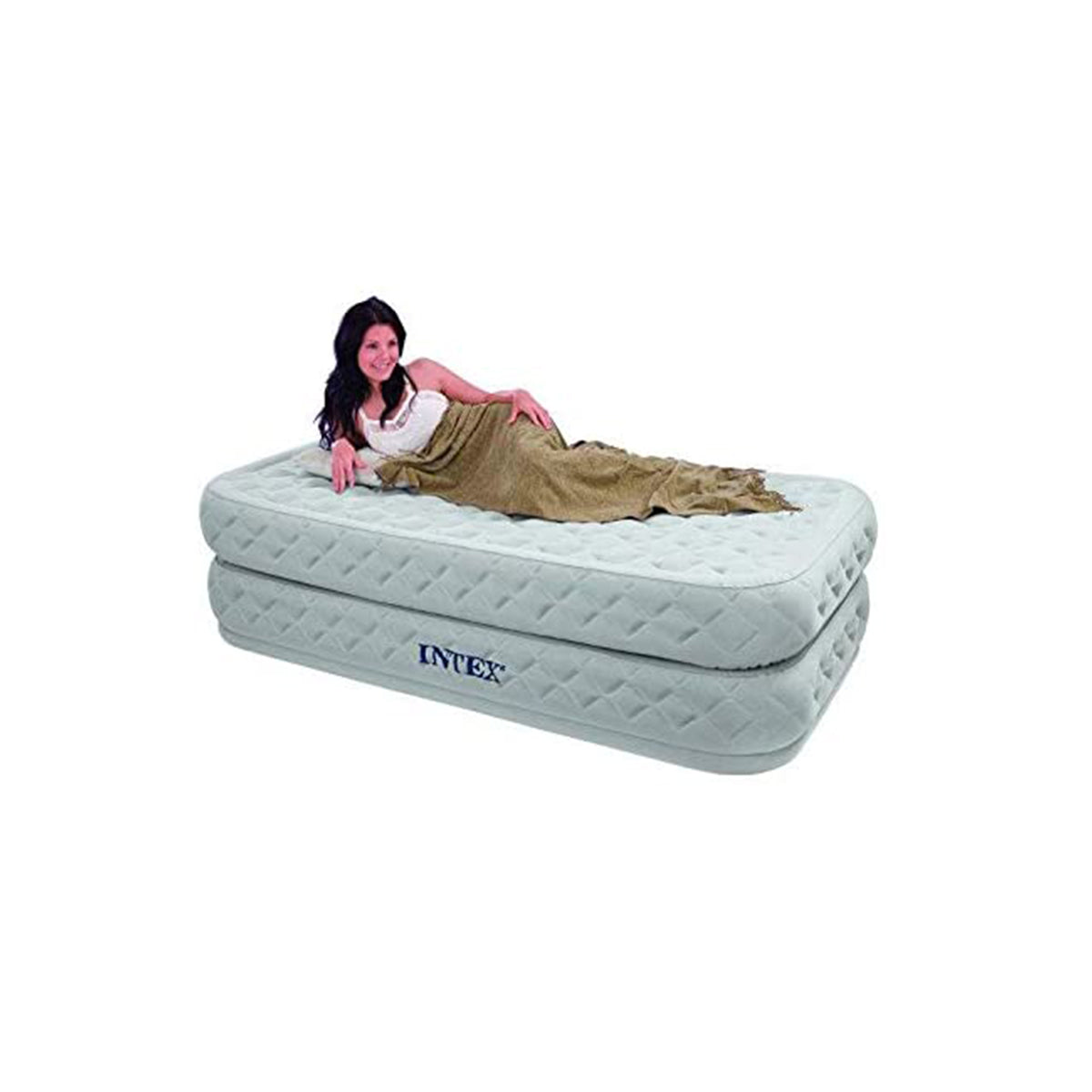 Intex Supreme Fiber Single Bed Mattress with Internal Pump