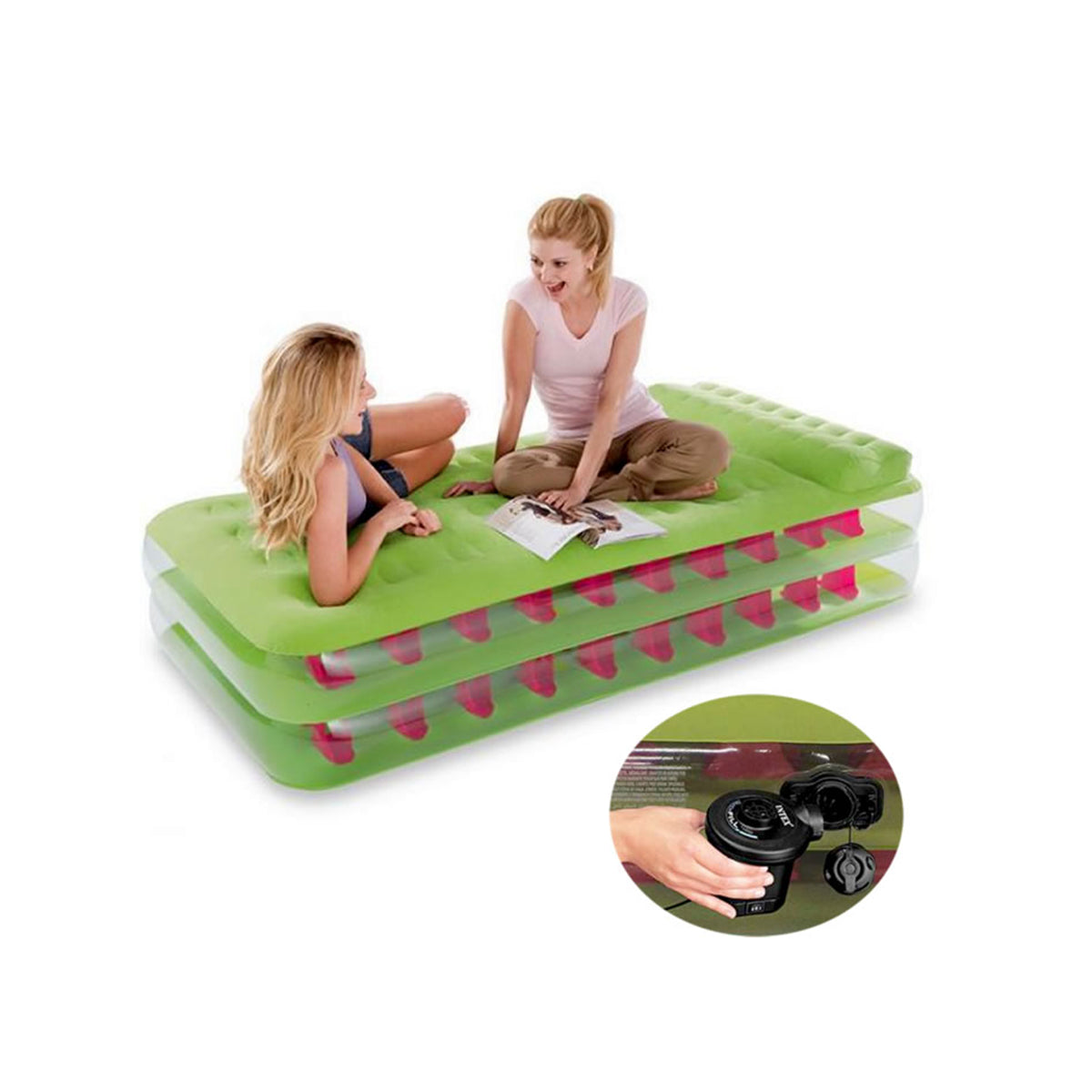 Intex Air Bed 3 in 1 Valve with Air Pump