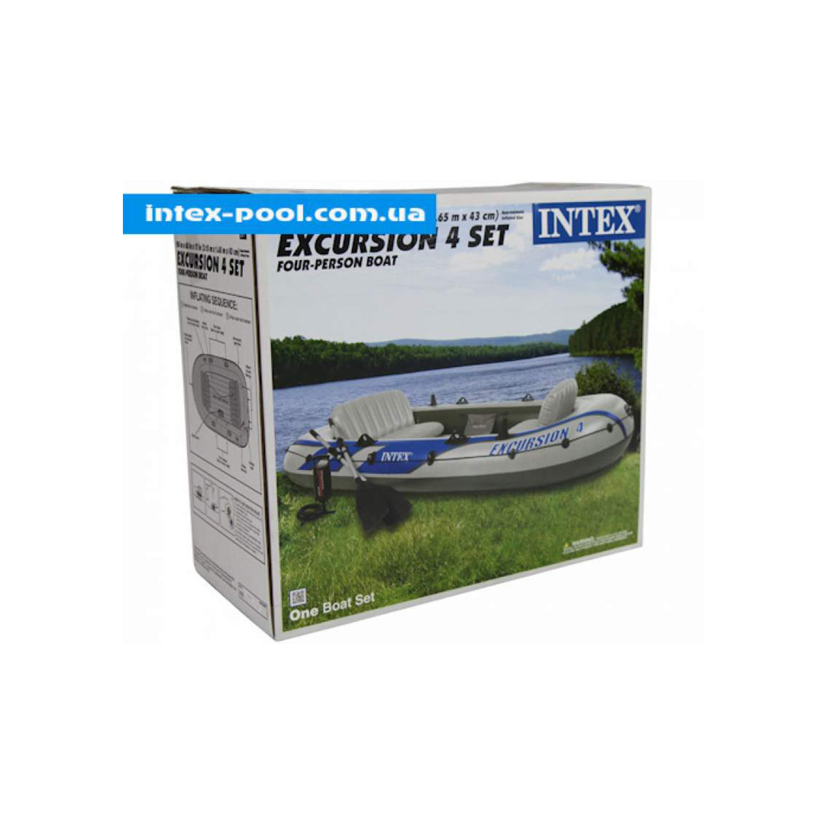 Intex Excursion 4 Set Boat