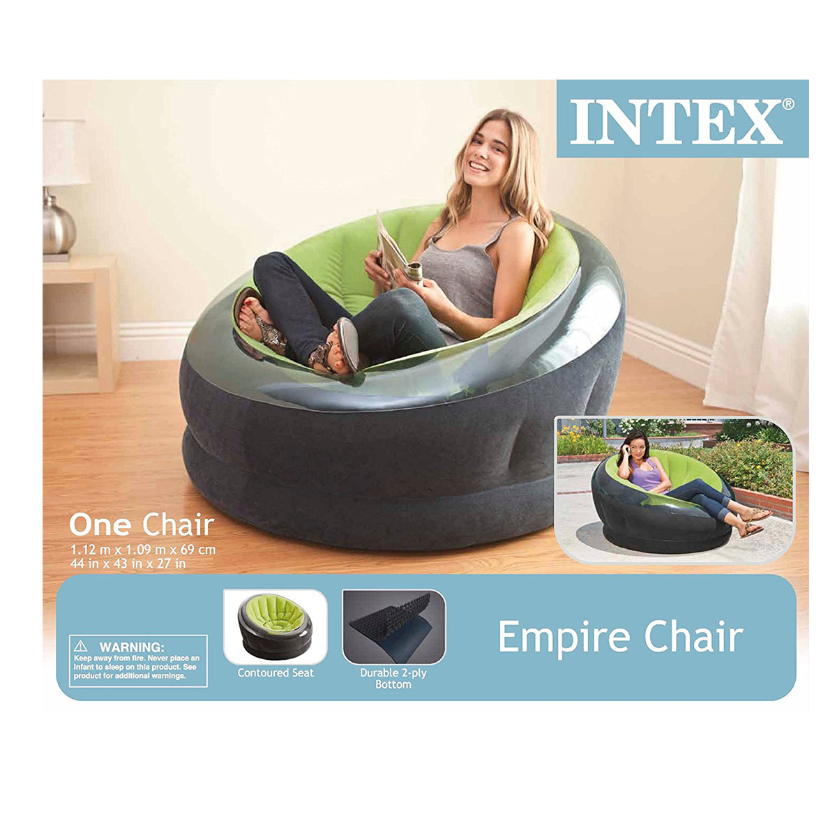 Intex Inflatable Empire Chair