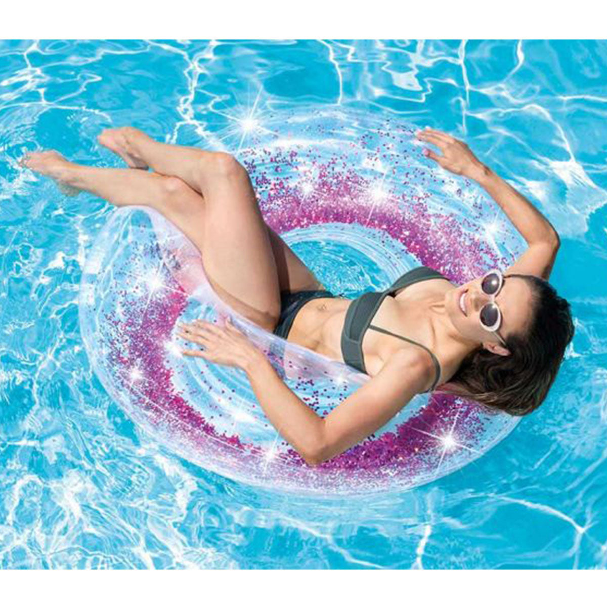 Intex Transparent Glitter Tubes